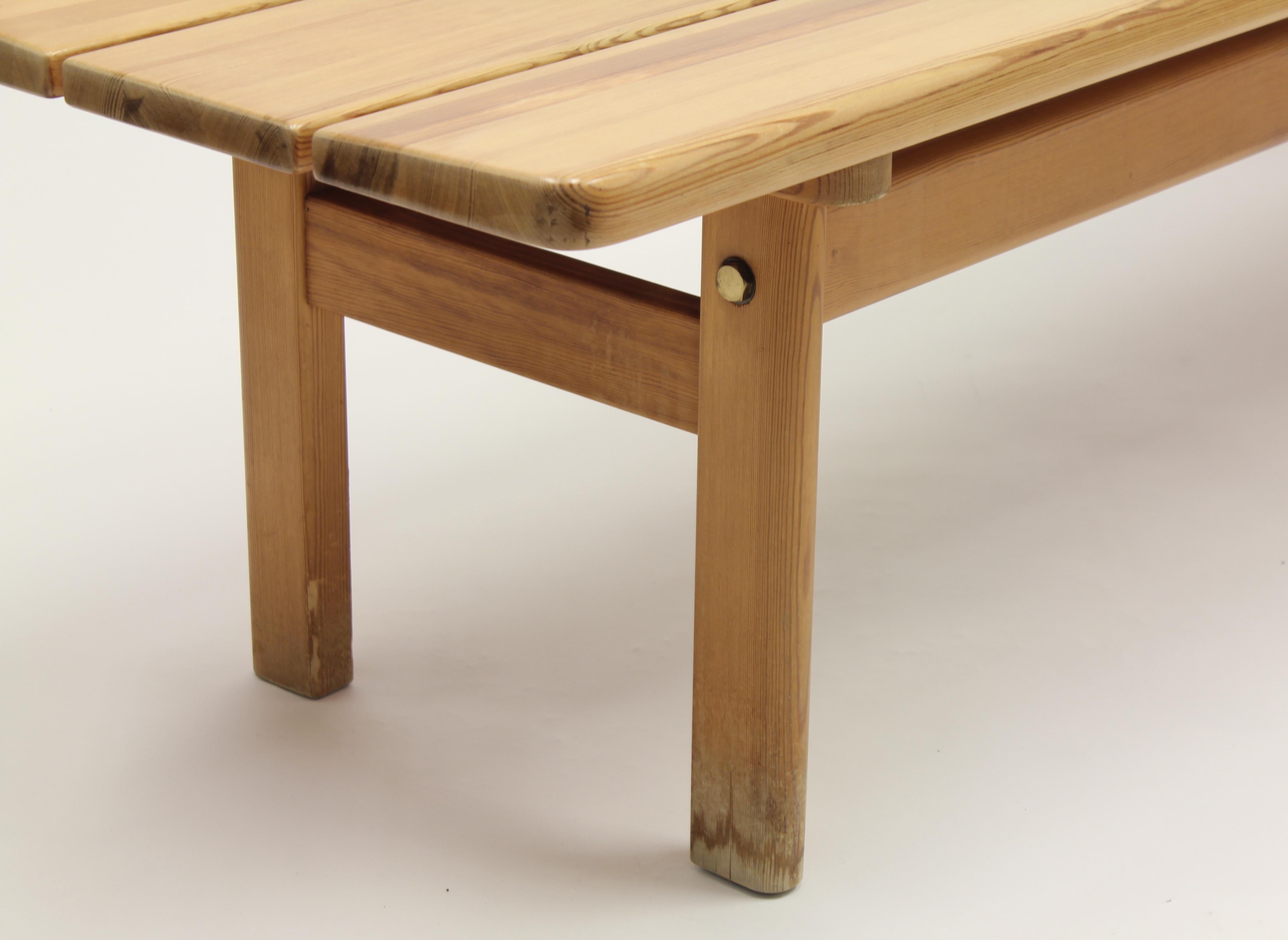 Mid-20th Century Asserbo Pine Bench by Børge Mogensen for Karl Andersson & Söner, 1960s