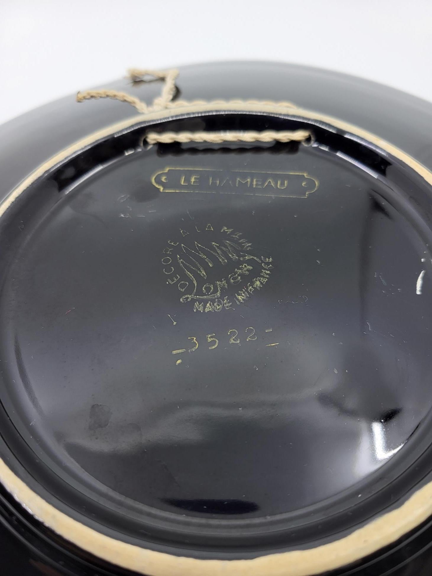 French Assiette décorative 