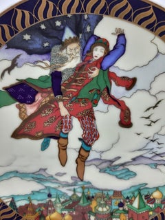 Assiette KOSHEY CARRIES OFF MARIA MOREVNA  Russian Fairy Tales Villeroy et Boch