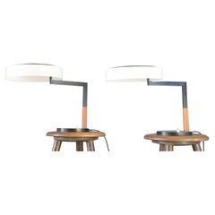 Assistent Table Lamps By Kalmar Circa 1960s
