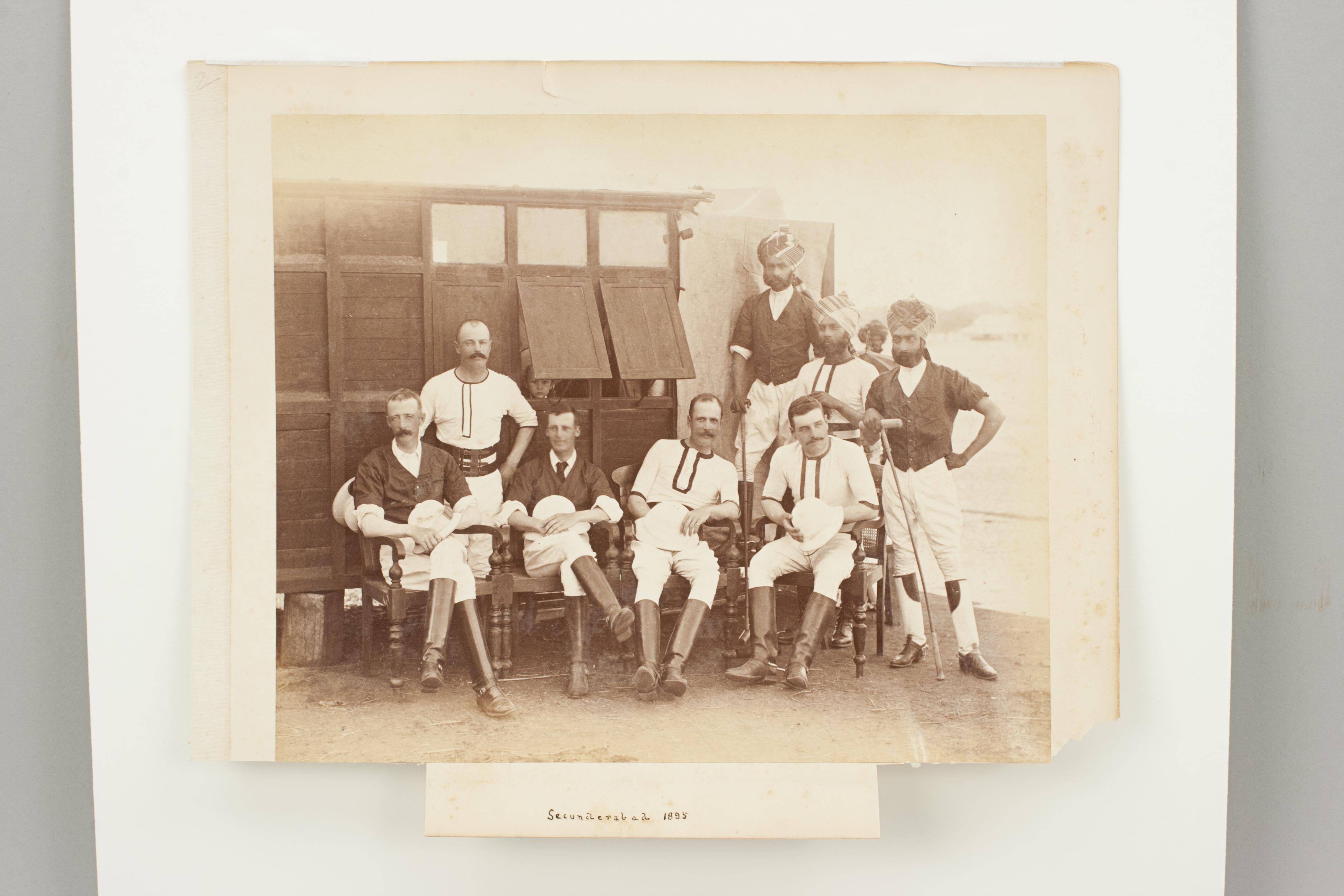 Assortment of Four Black & White Polo Photographs 5