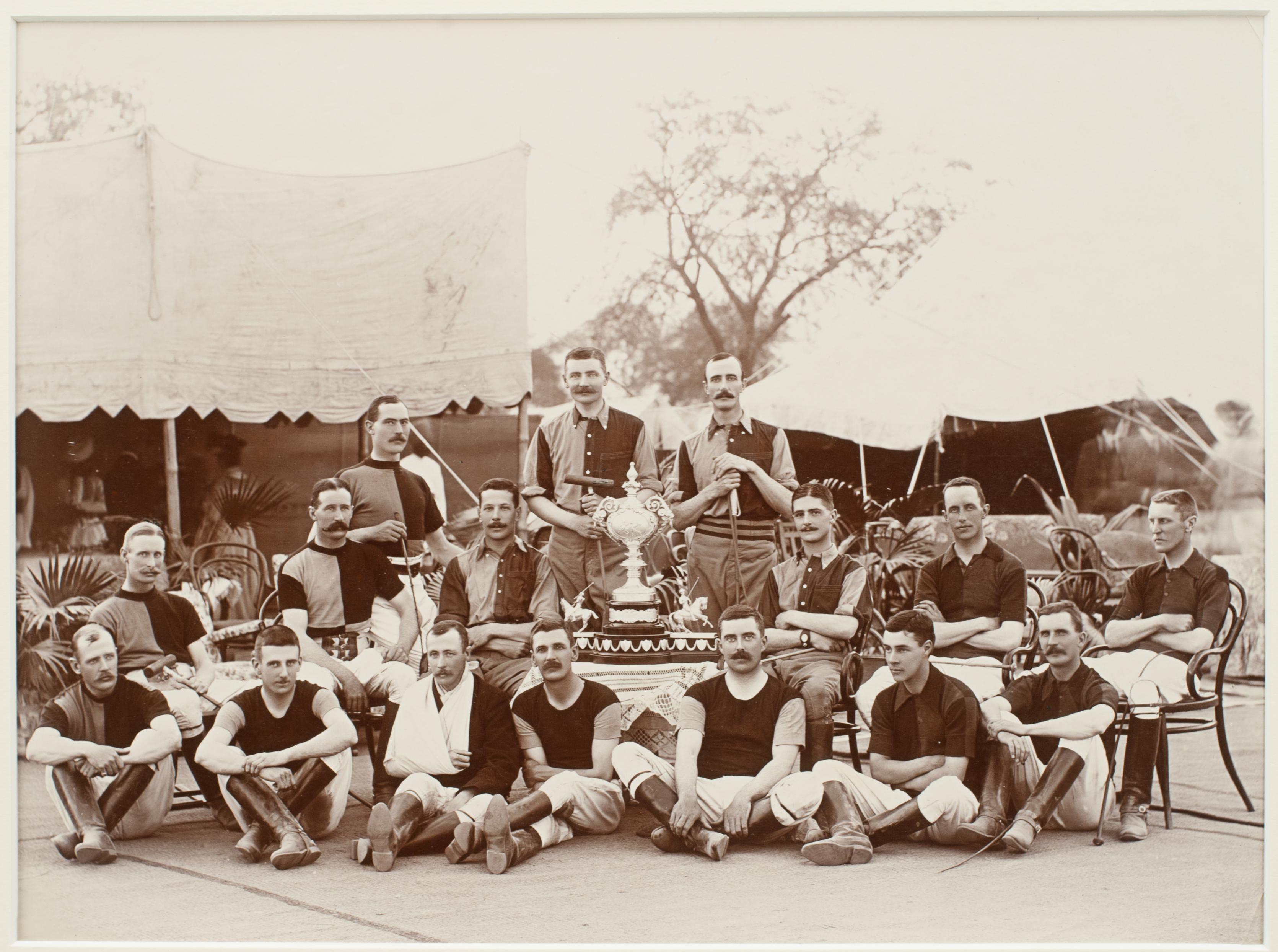 Assortment of Four Black & White Polo Photographs 1