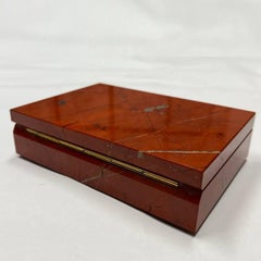 Assuan Bloodstone Jewelry Box by Obsydian Stone