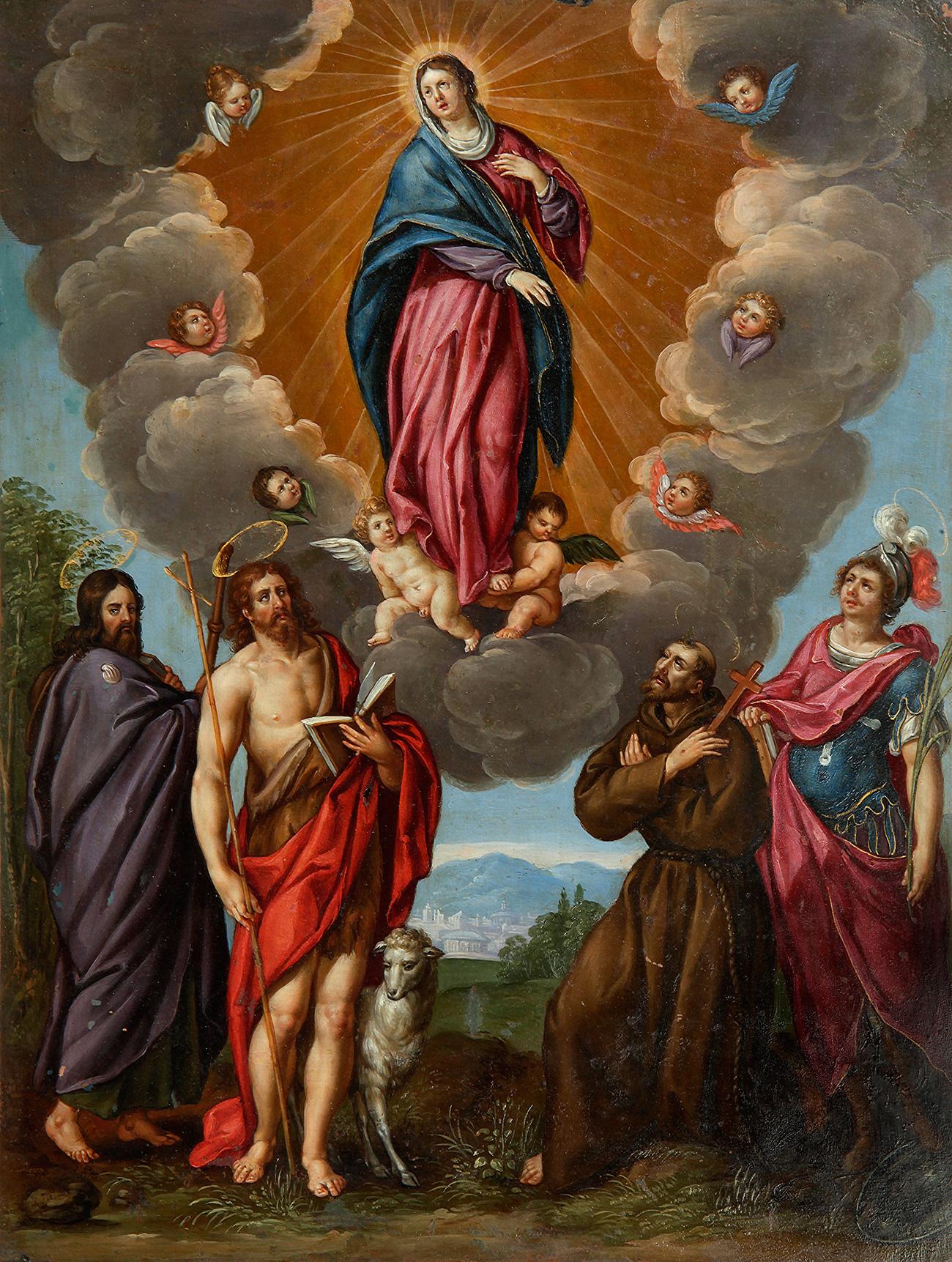 assumption of mary painting