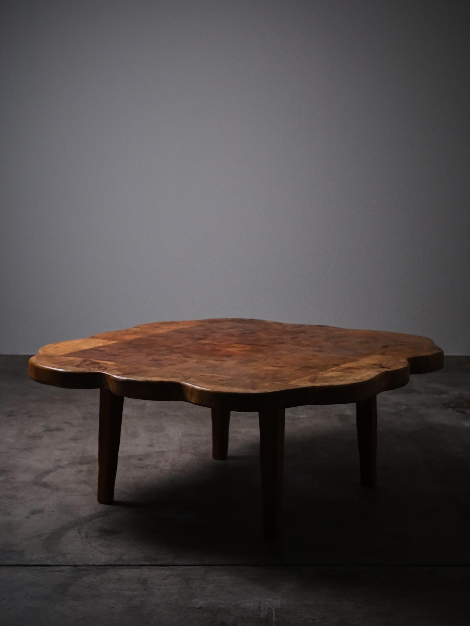 Suédois Table basse asymétrique de Stig Sandkvist, Suède, années 1960 en vente