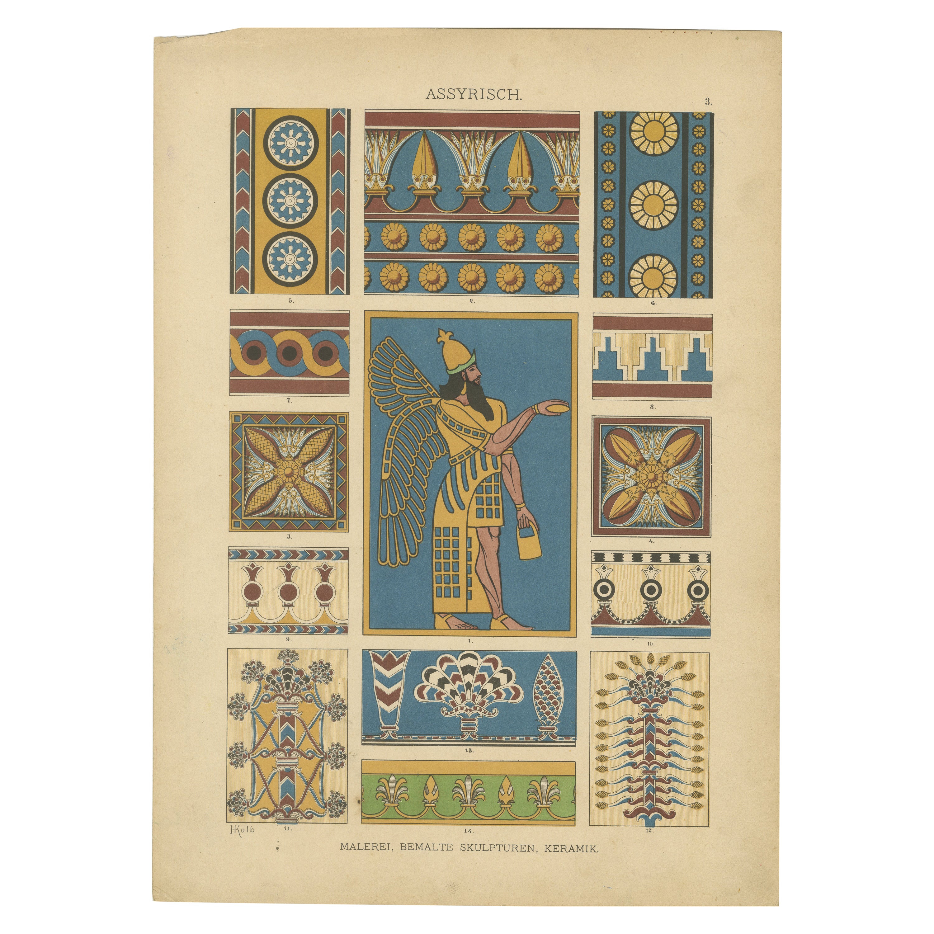 Art et ornementation en contexte historique, 1887