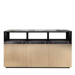 Asta Beige Sideboard with Marble Top