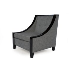 Astaire Lounge Chair II in Herringbone by Innova Luxuxy Group