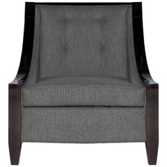 Astaire Lounge Chair II in Herringbone by Innova Luxuxy Group