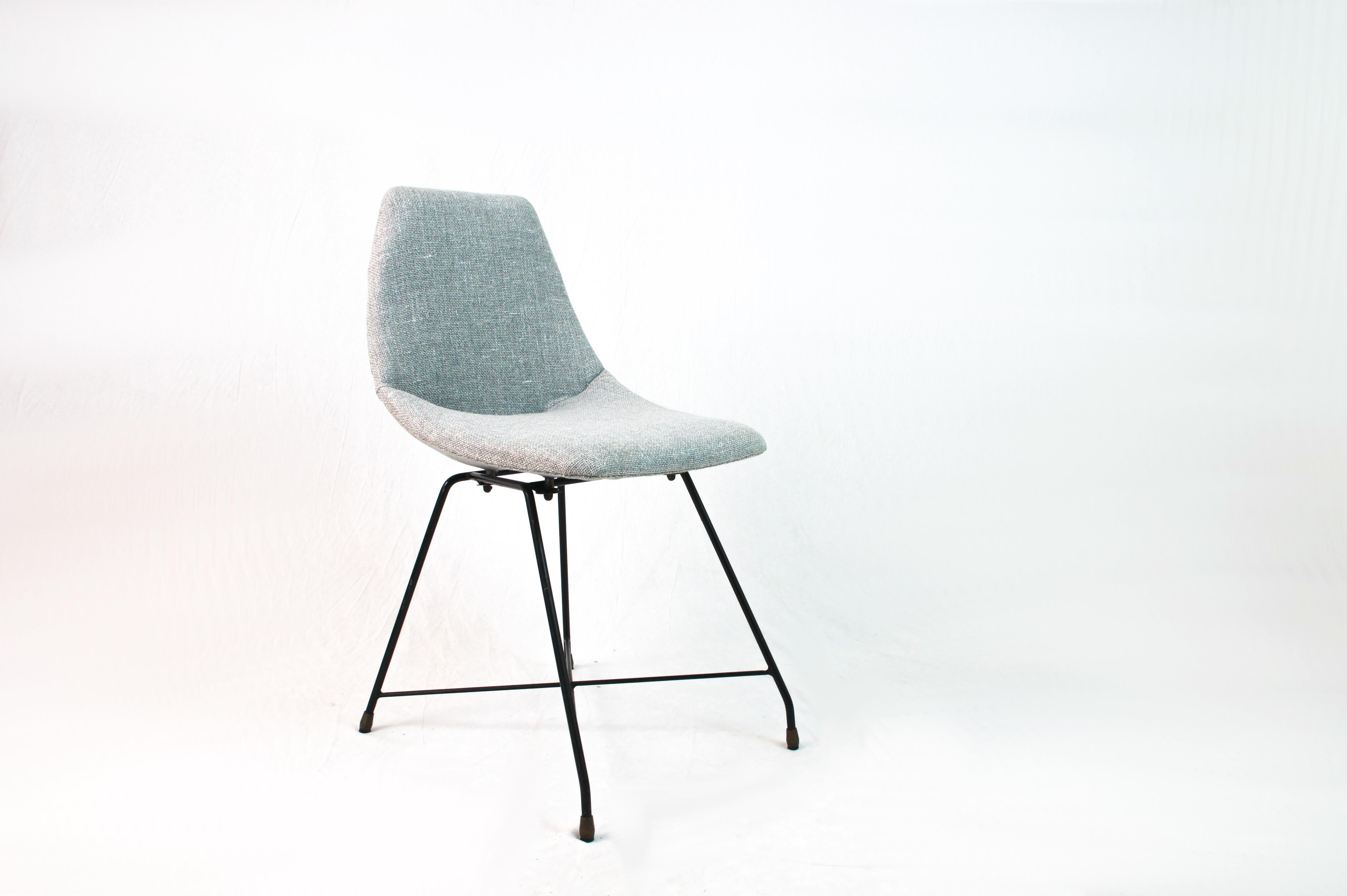 Aster Chair by Augusto Bozzi for Saporiti, Italy, 1950 In Good Condition For Sale In Genova, IT