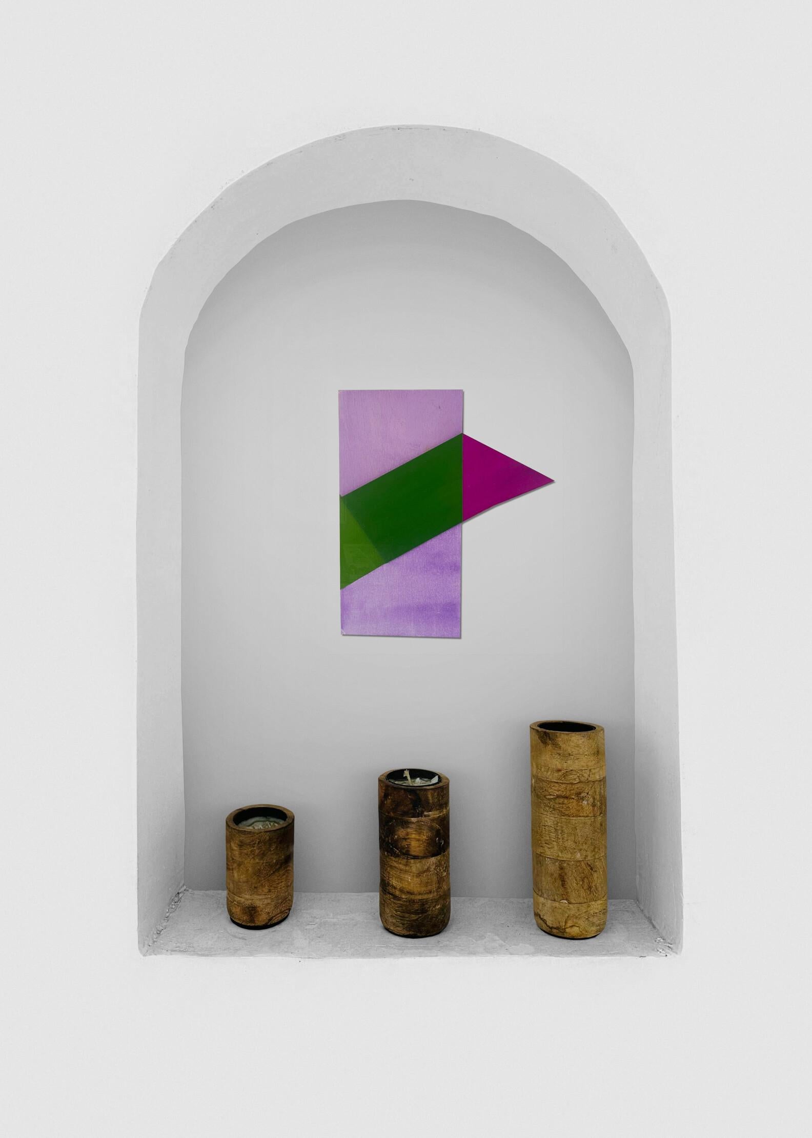 Aria fresca (Astratto, Geometrico, Minimal, Nature, ~37% OFF) - Mixed Media Art Moderno di Aster da Fonseca