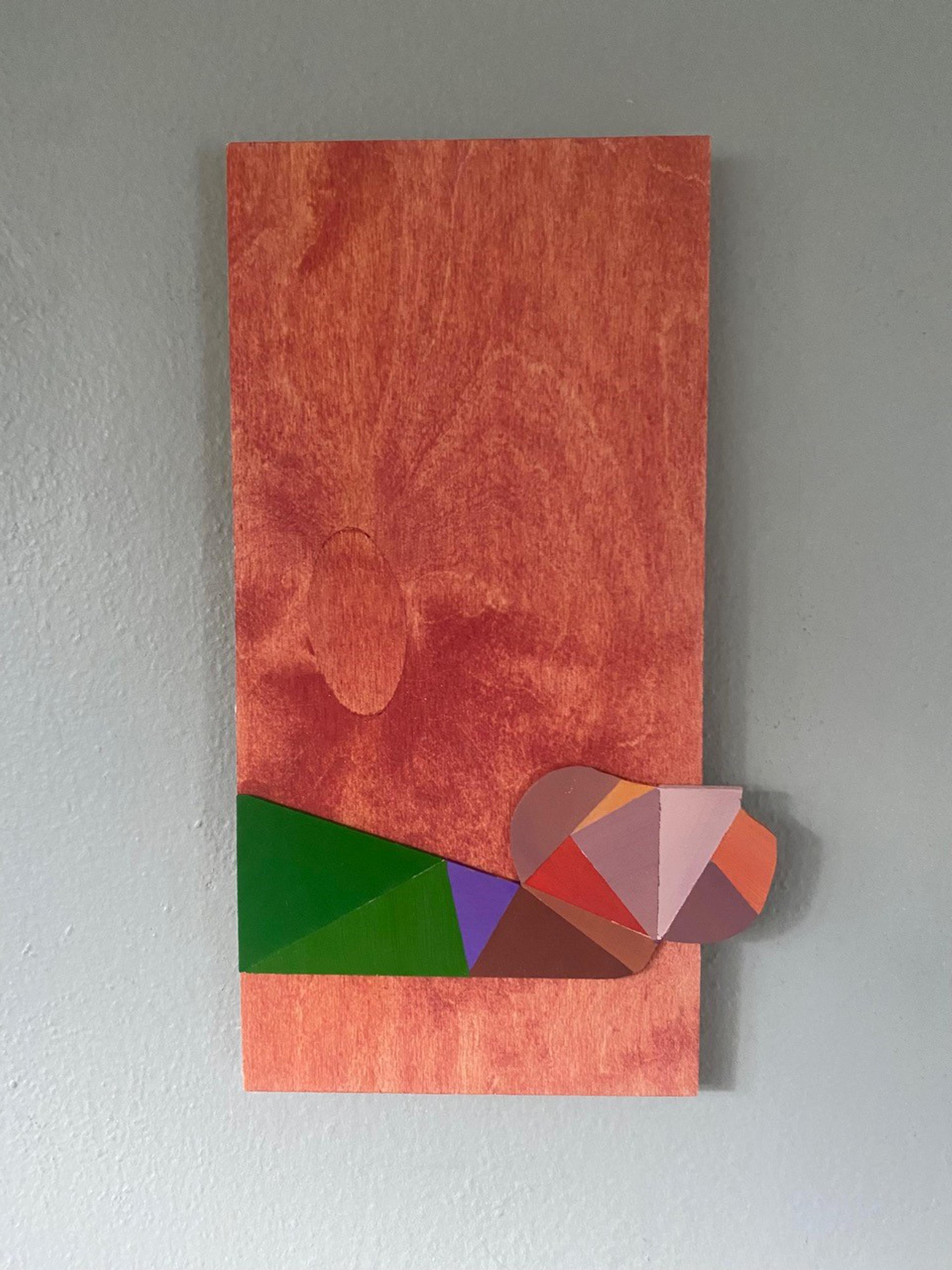 Under a Shady Tree (Abstract, Geometric, Minimal, Nature,  ~37% OFF) For Sale 1