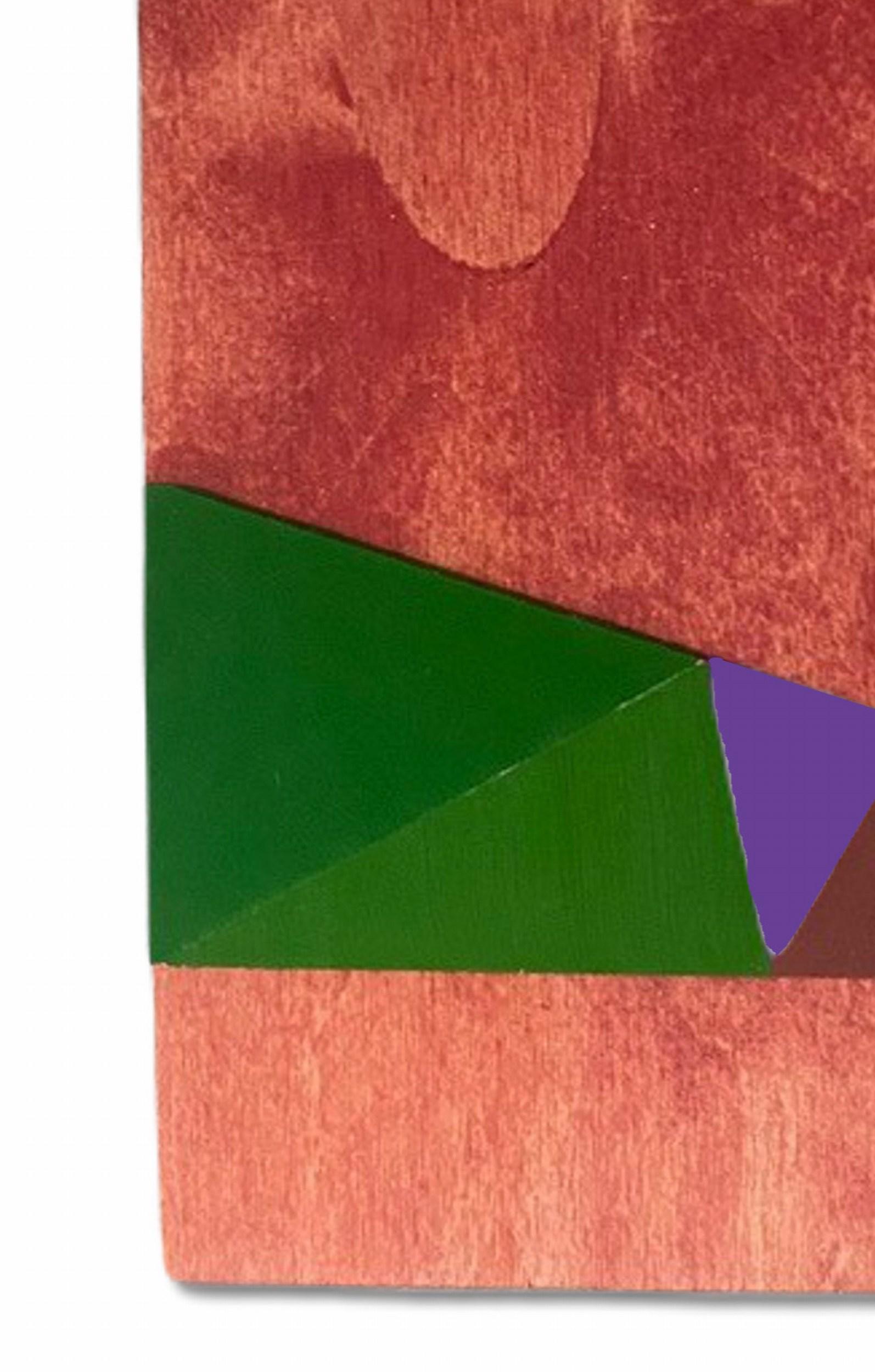 Under a Shady Tree (Abstract, Geometric, Minimal, Nature,  ~37% OFF) For Sale 3