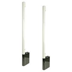 Used Aster Neon Wall Lamps by Rodolfo Bonettto for Lumi, 1980s, Set of 2