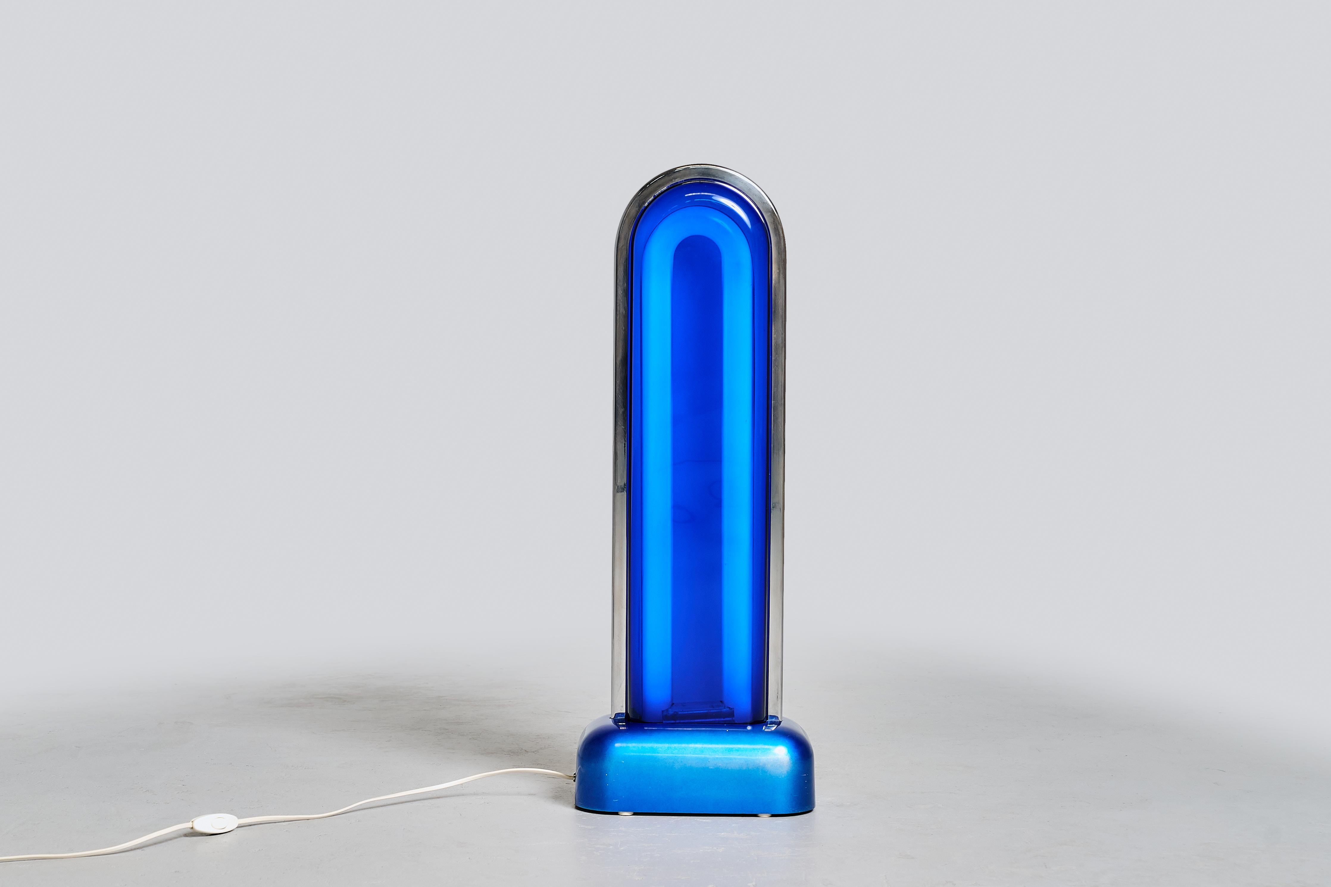 The Asteroid Lamp is indeed a remarkable piece of design created by Ettore Sottsass in 1968. Ettore Sottsass was a prominent Italian designer and architect known for his innovative and influential work in the world of design. The Asteroid Lamp is a