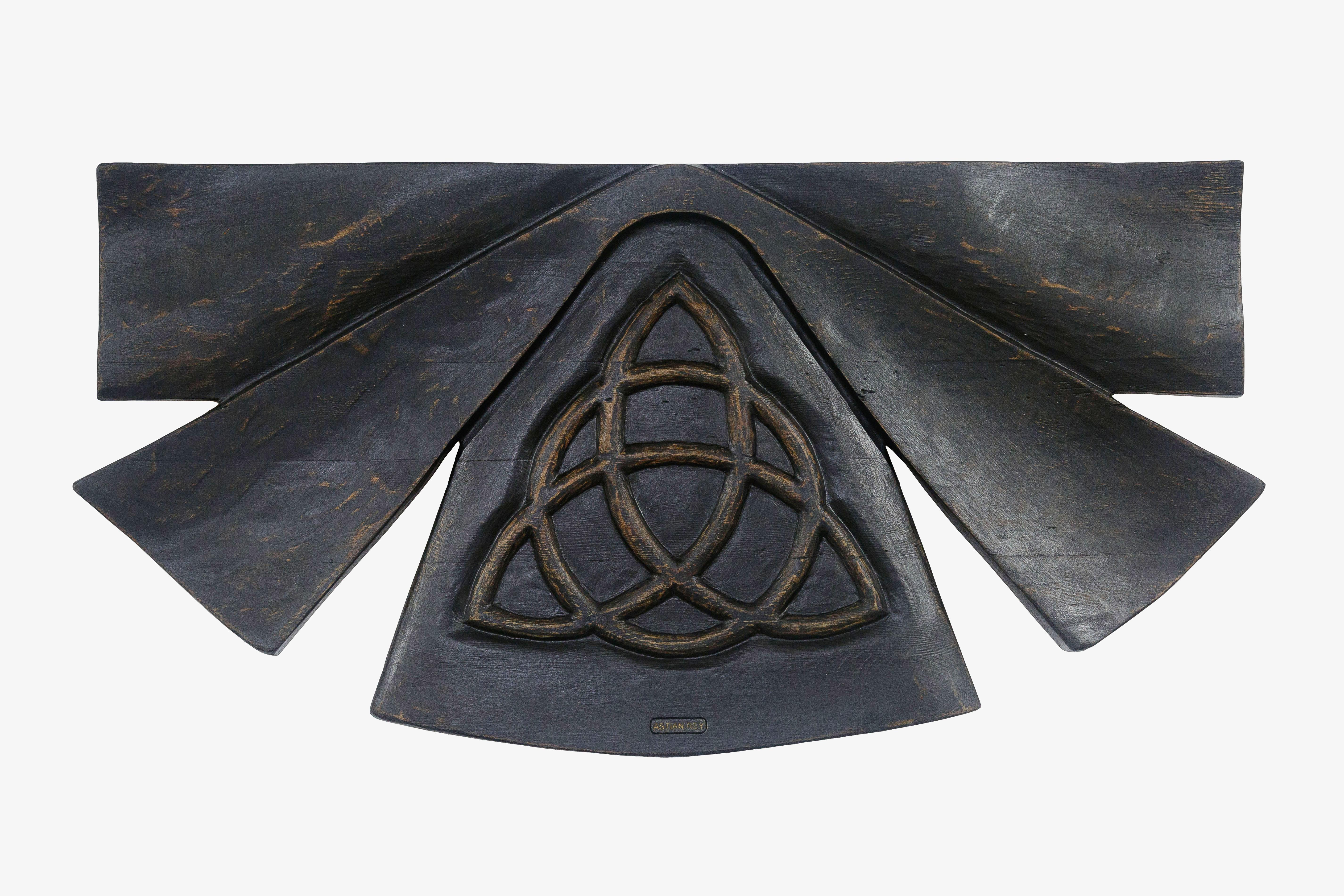  Astian Rey Abstract Sculpture - SACRED CLOTHES / BLACK EDITION
