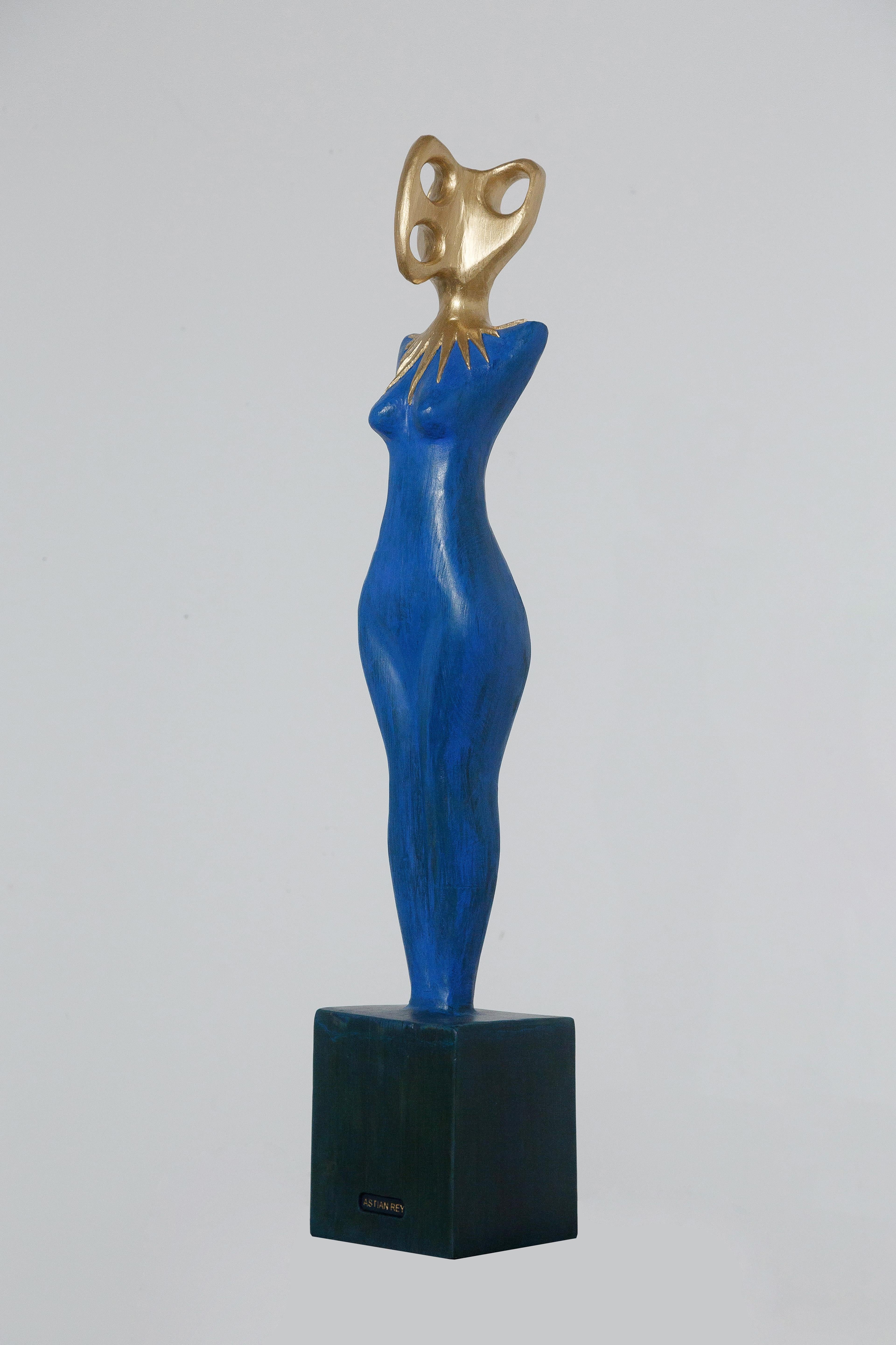 Figurative Sculpture di  Astian Rey - TOTEM SOLARE