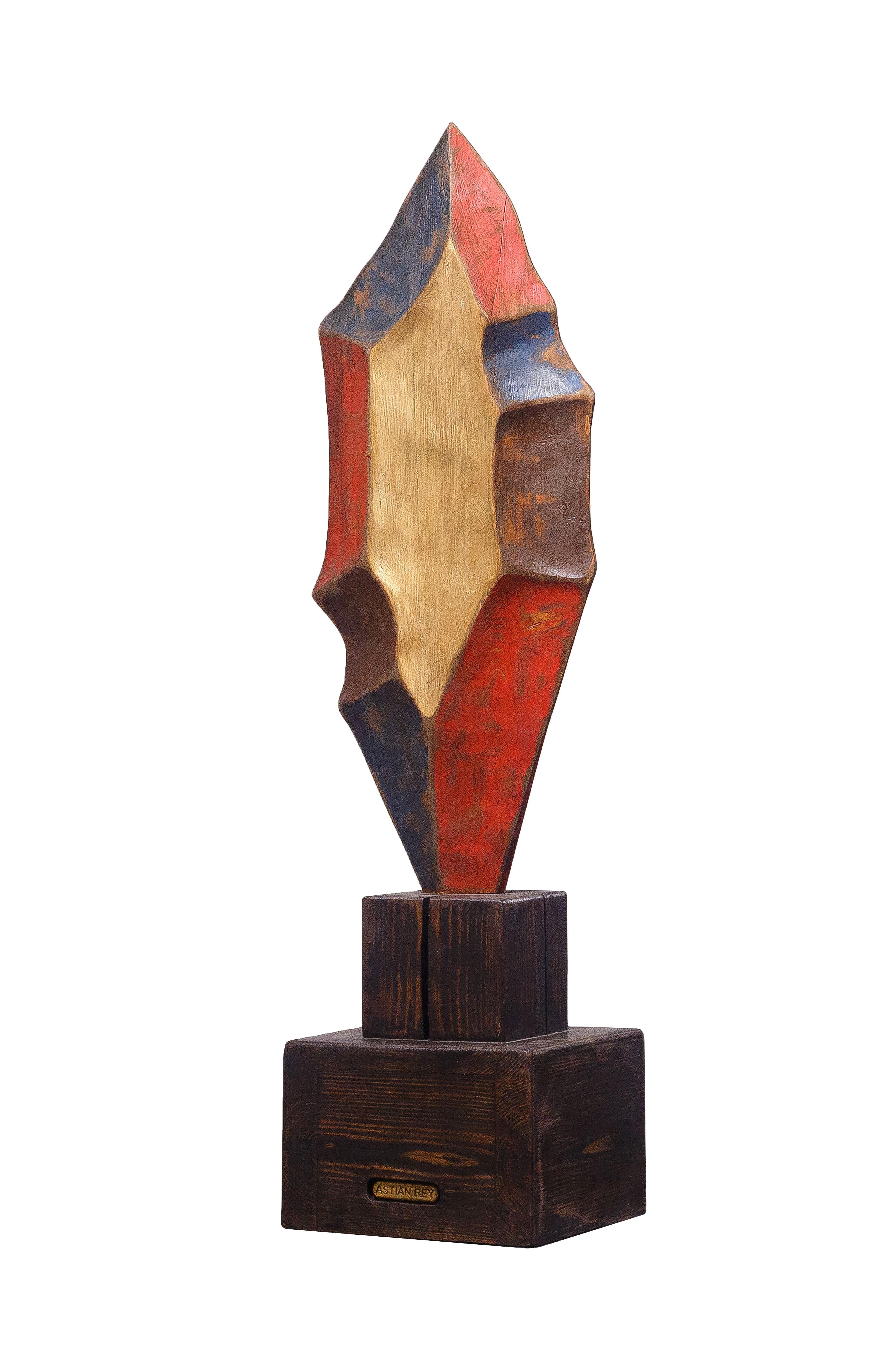 Astian Rey Abstract Sculpture - PHILOSOPHICAL STONE