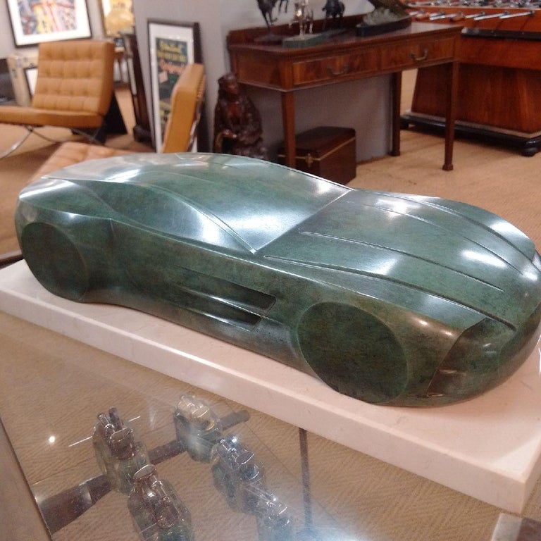 Aston Martin One-77 Bronze Sculpture by Zurini In Good Condition For Sale In London, GB