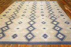 Astonishing Contemporary Handwoven Southwestern Style Flat Weave Rug 9 x 12