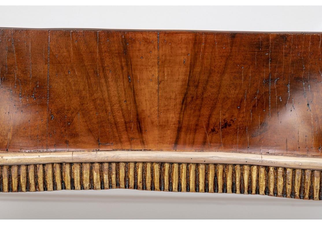Wood Astonishing Pair of Julia Gray Venetian Console Tables