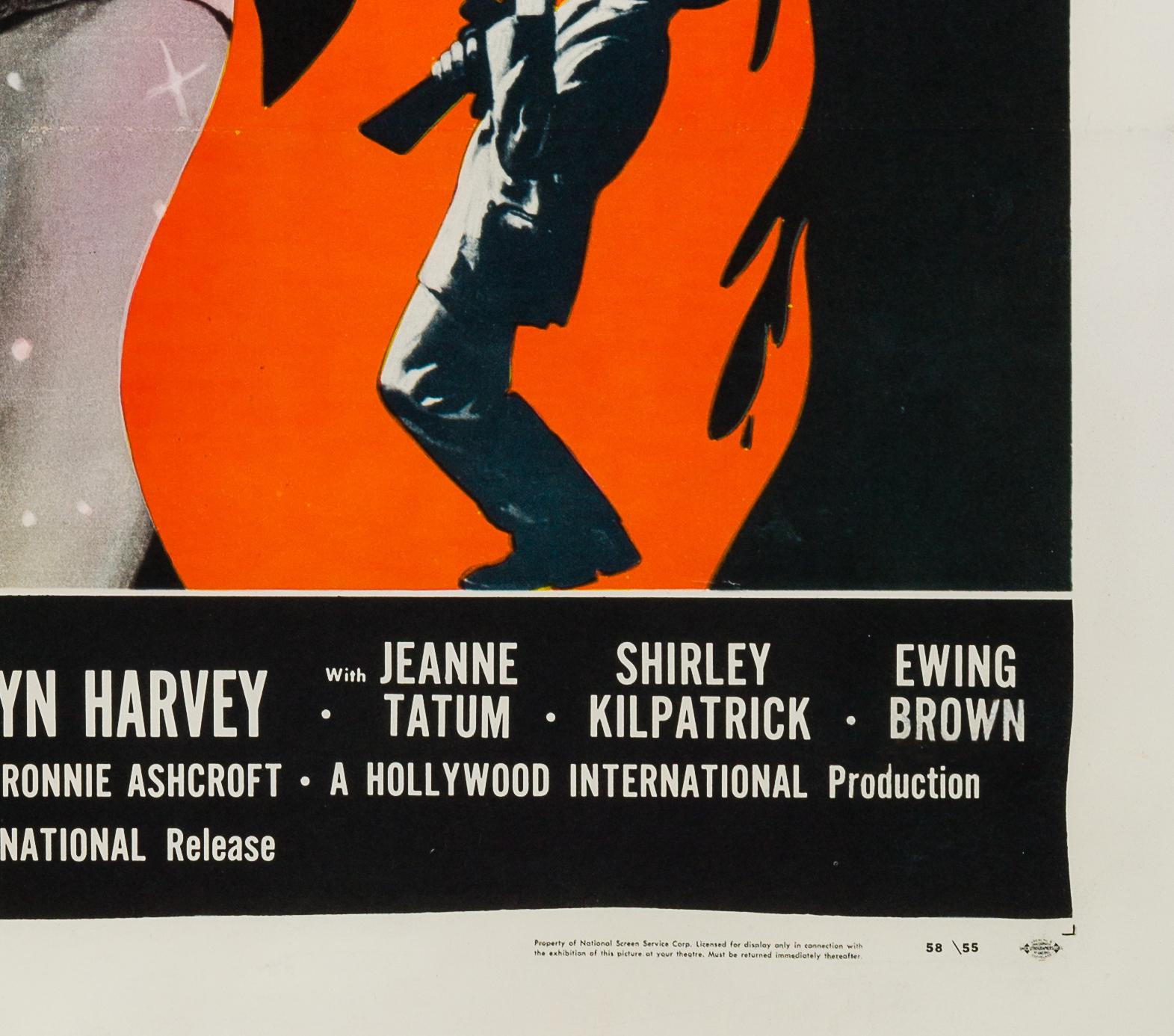 „Astounding She Monster“, amerikanisches Filmplakat, Kallis, 1958, Original (20. Jahrhundert)