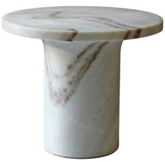 Astra Cocktail Table in Mist White Marble