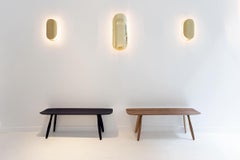 Astra Mega Polymirror Brass Sconce Designed by Victoria Magniant