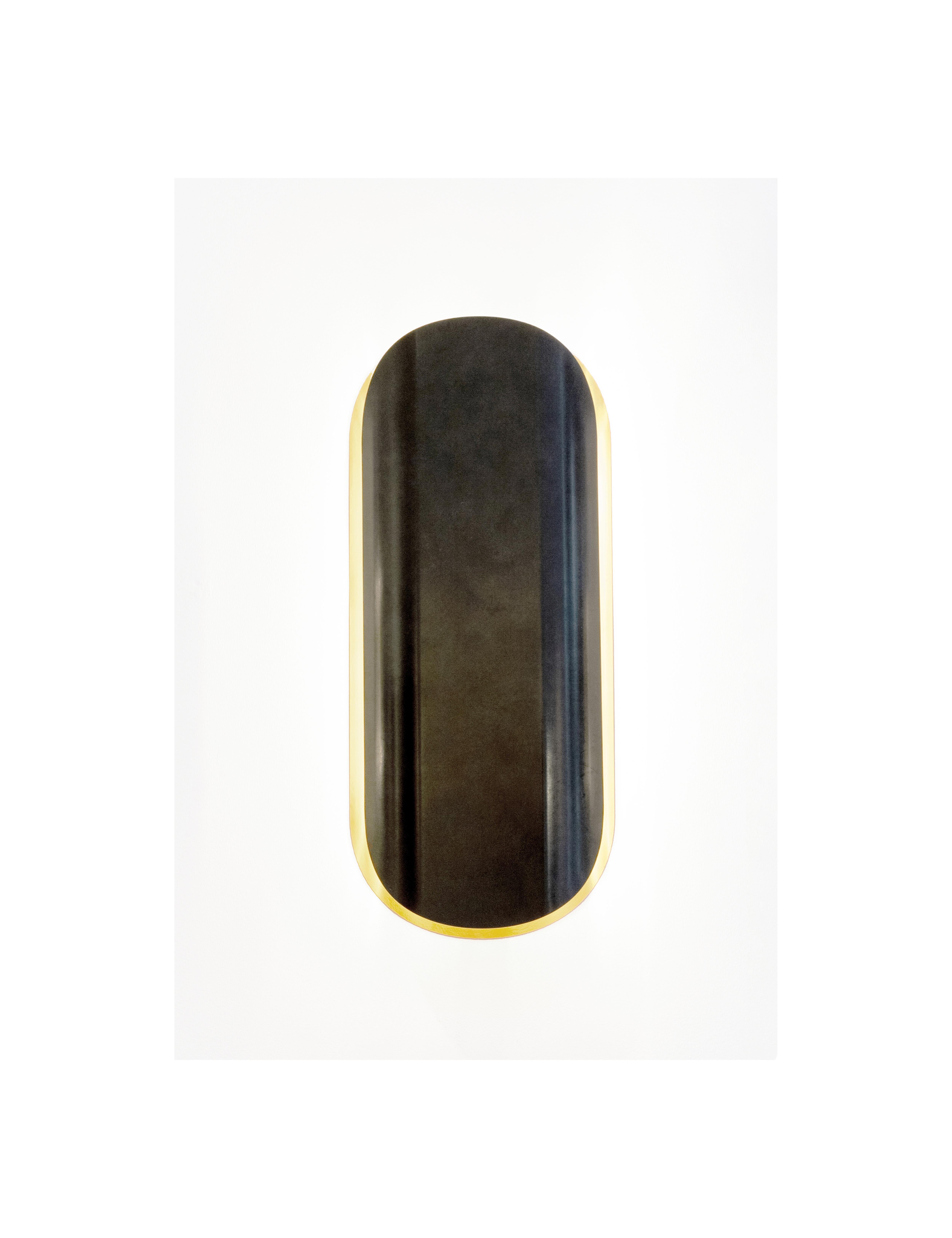 Astra Mega Anthracite Brass Sconce Designed by Victoria Magniant For Sale 4