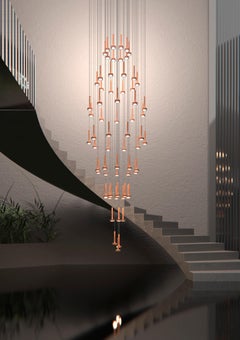 Astral Coolors S68 Chandelier by Euroluce Lampadari