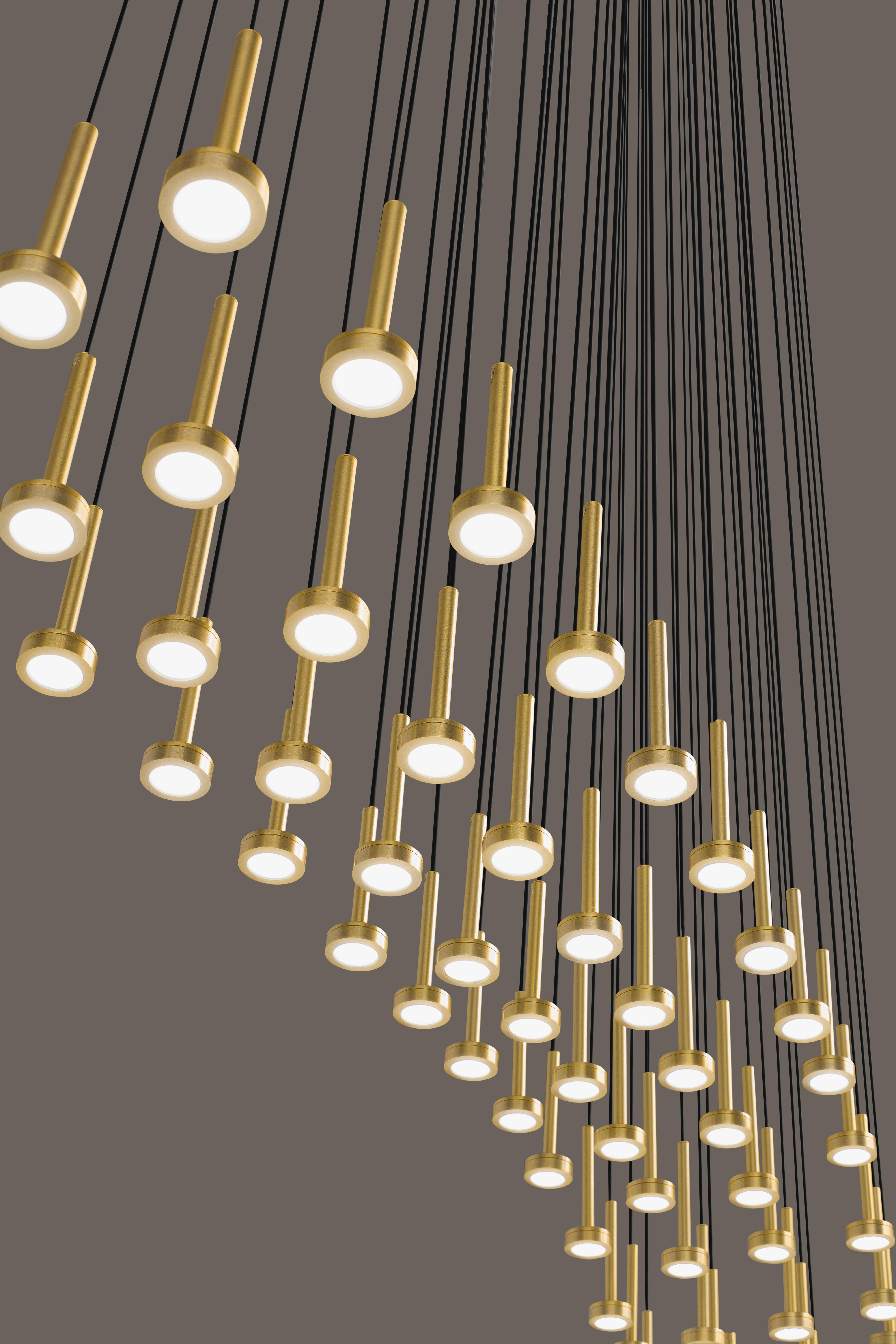 Postmoderno Lampadario Astral Project 84 di Euroluce Lampadari in vendita