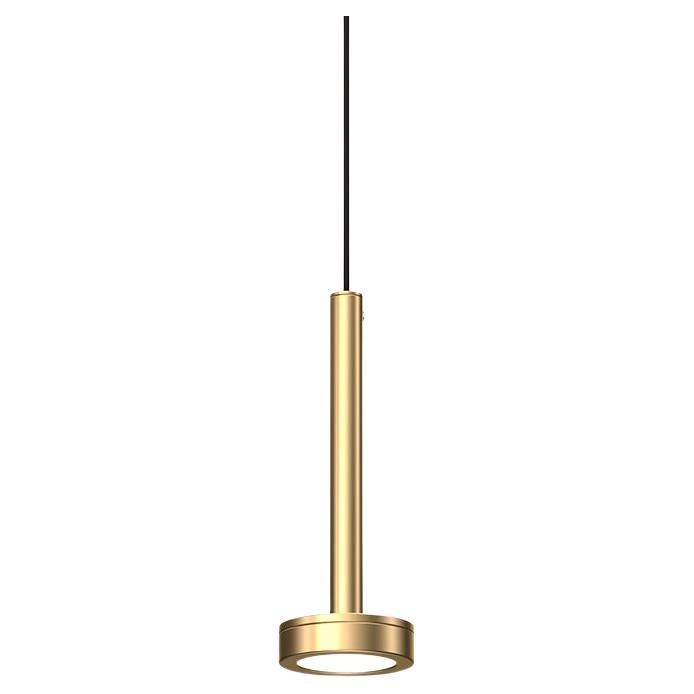 Lampada a sospensione Astral S1 in oro satinato di Euroluce Lampadari in vendita