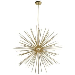 Astral Sunny Suspension in Glossy Brass Finish