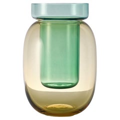 Astral Vase – Two Piece Handmade Glass Vase Available in a Variety of Colors