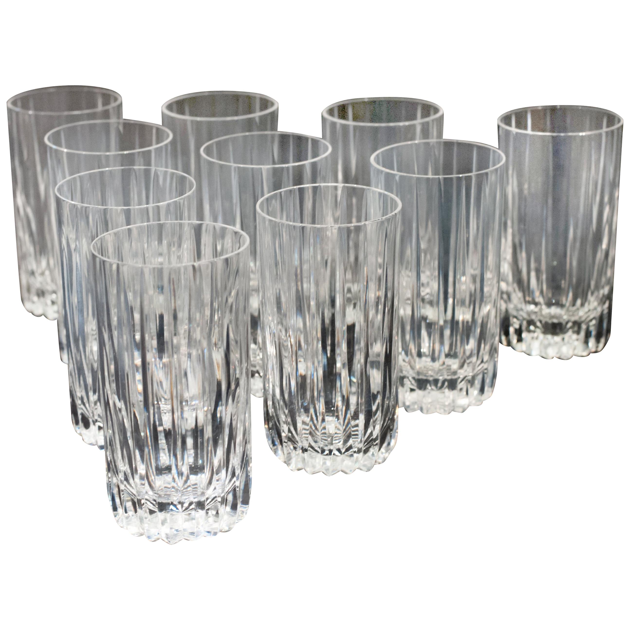 Astral's "Peerage" Cut Crystal High Balls or Tumblers