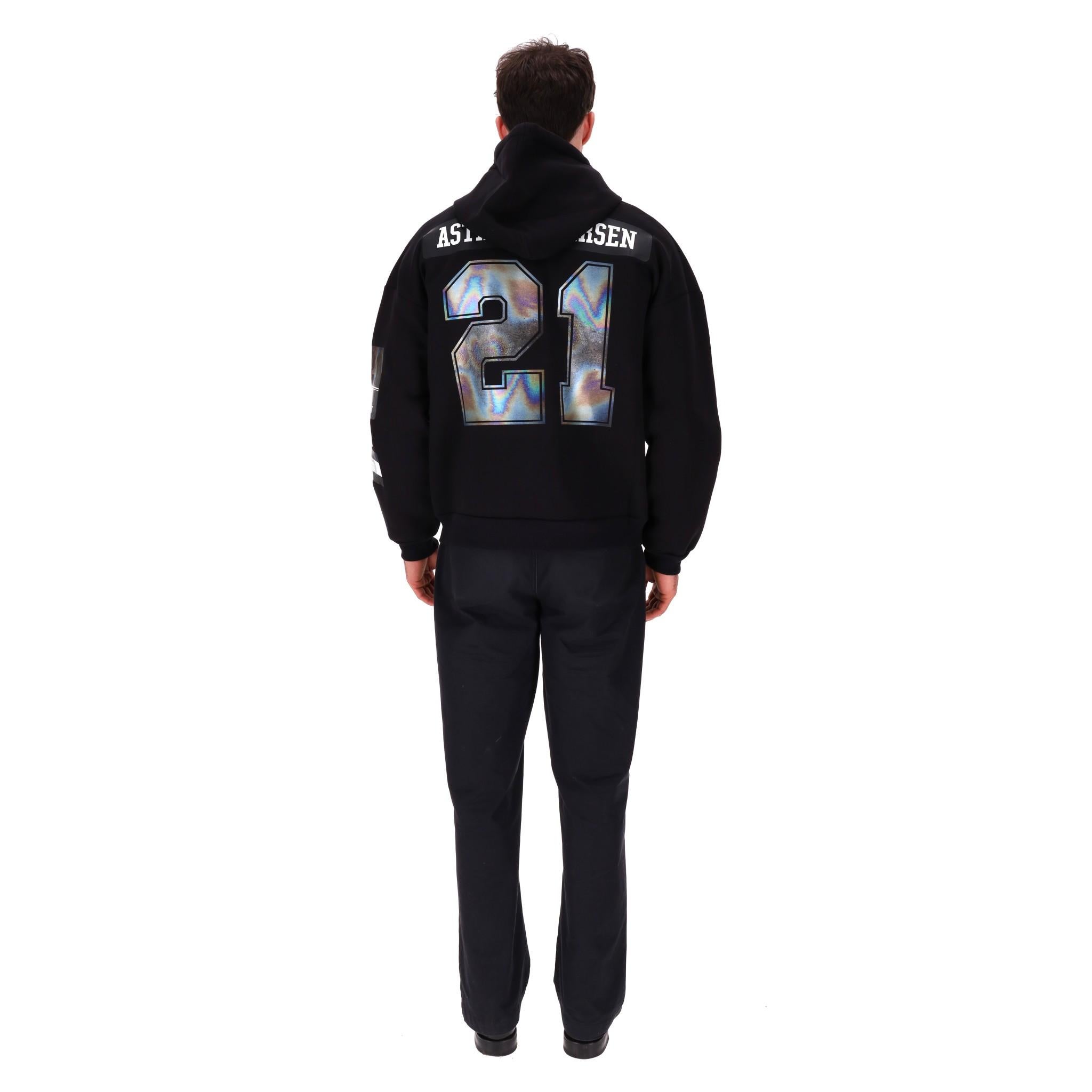 Astrid Andersen - Sweat à capuche avec logo holographique Pour hommes en vente