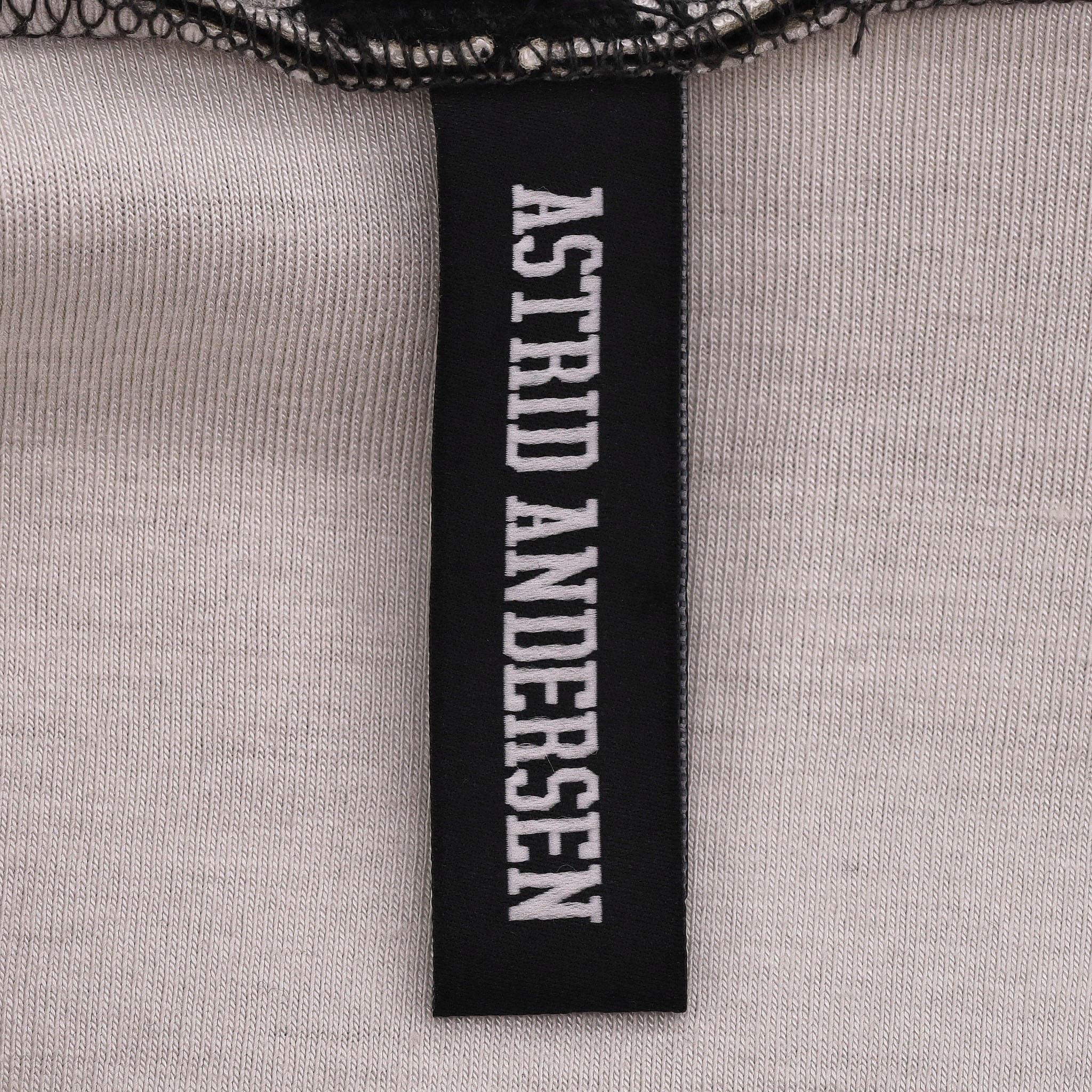 Astrid Andersen - Sweat à capuche avec logo holographique en vente 1