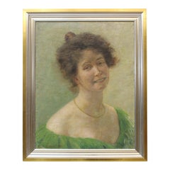 Ritratto di Anna Morell Blix Sjöberg di Astrid Kjellberg (1877-1965, Svezia)
