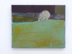 Leah The Lobster - Contemporary Abstract Oil Painting