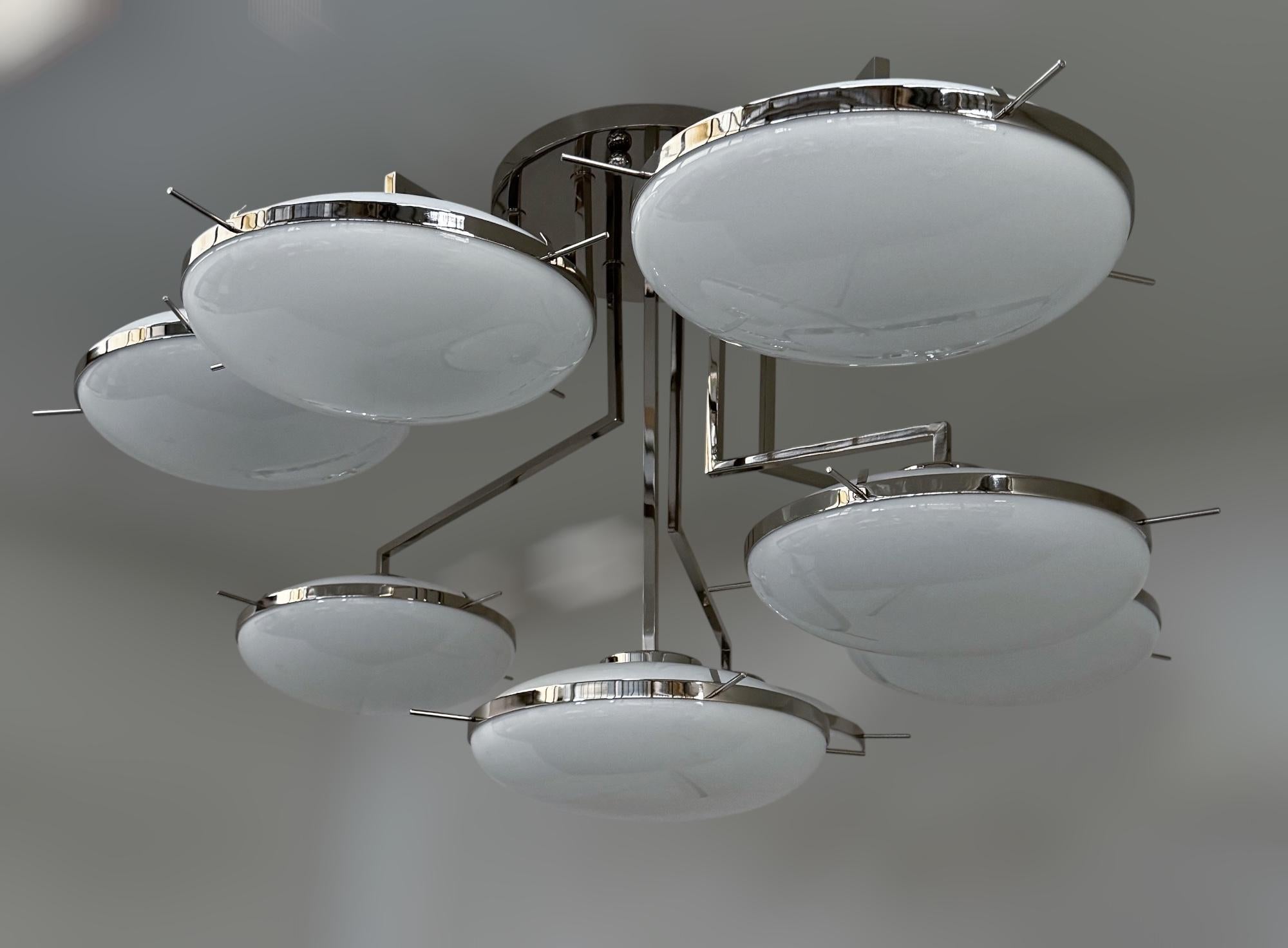 Astro Flush Mount by Fabio Ltd In New Condition For Sale In Los Angeles, CA