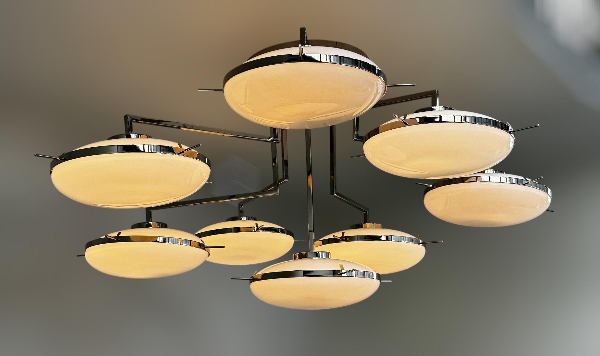 Astro Flush Mount by Fabio Ltd For Sale 2