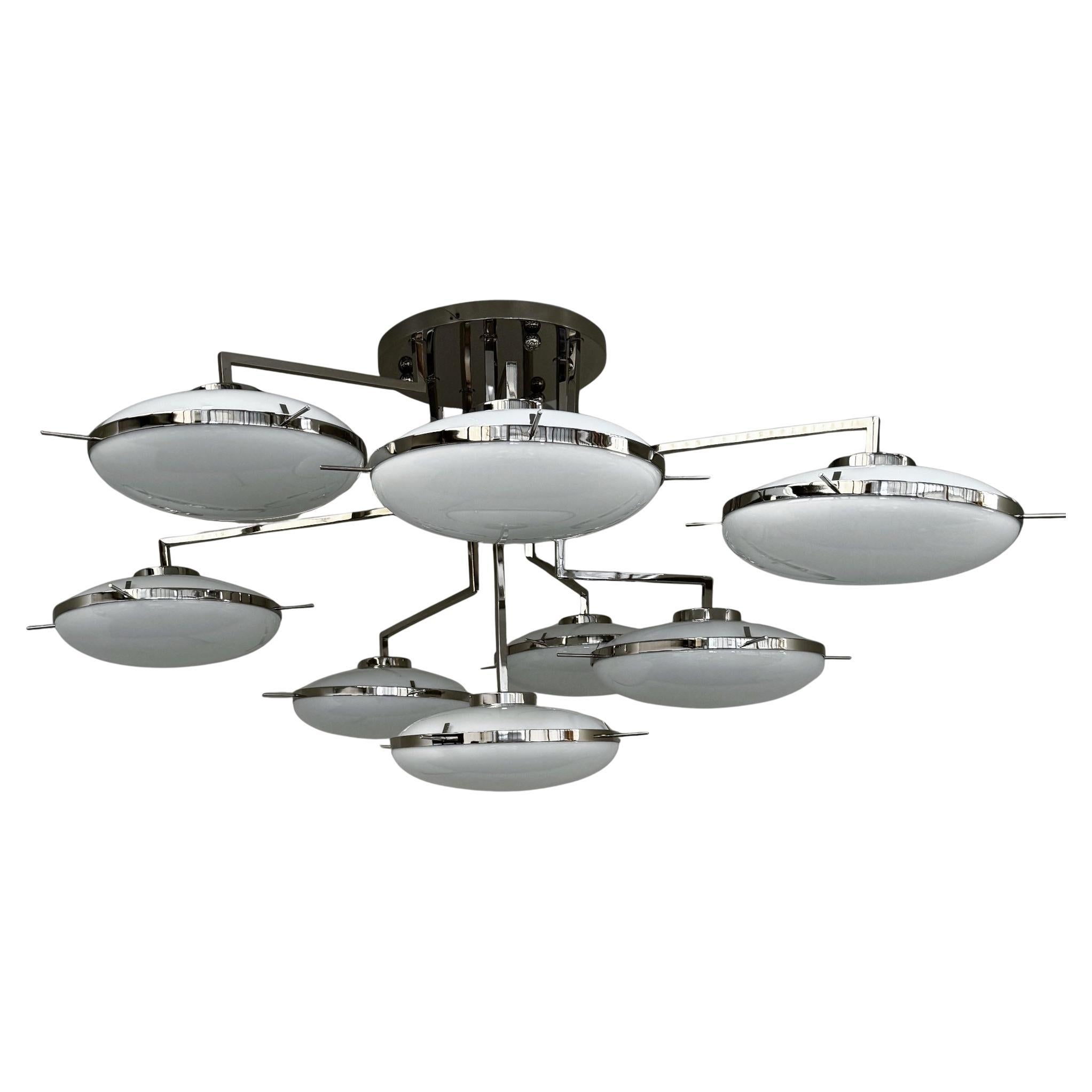 Astro Flush Mount by Fabio Ltd For Sale