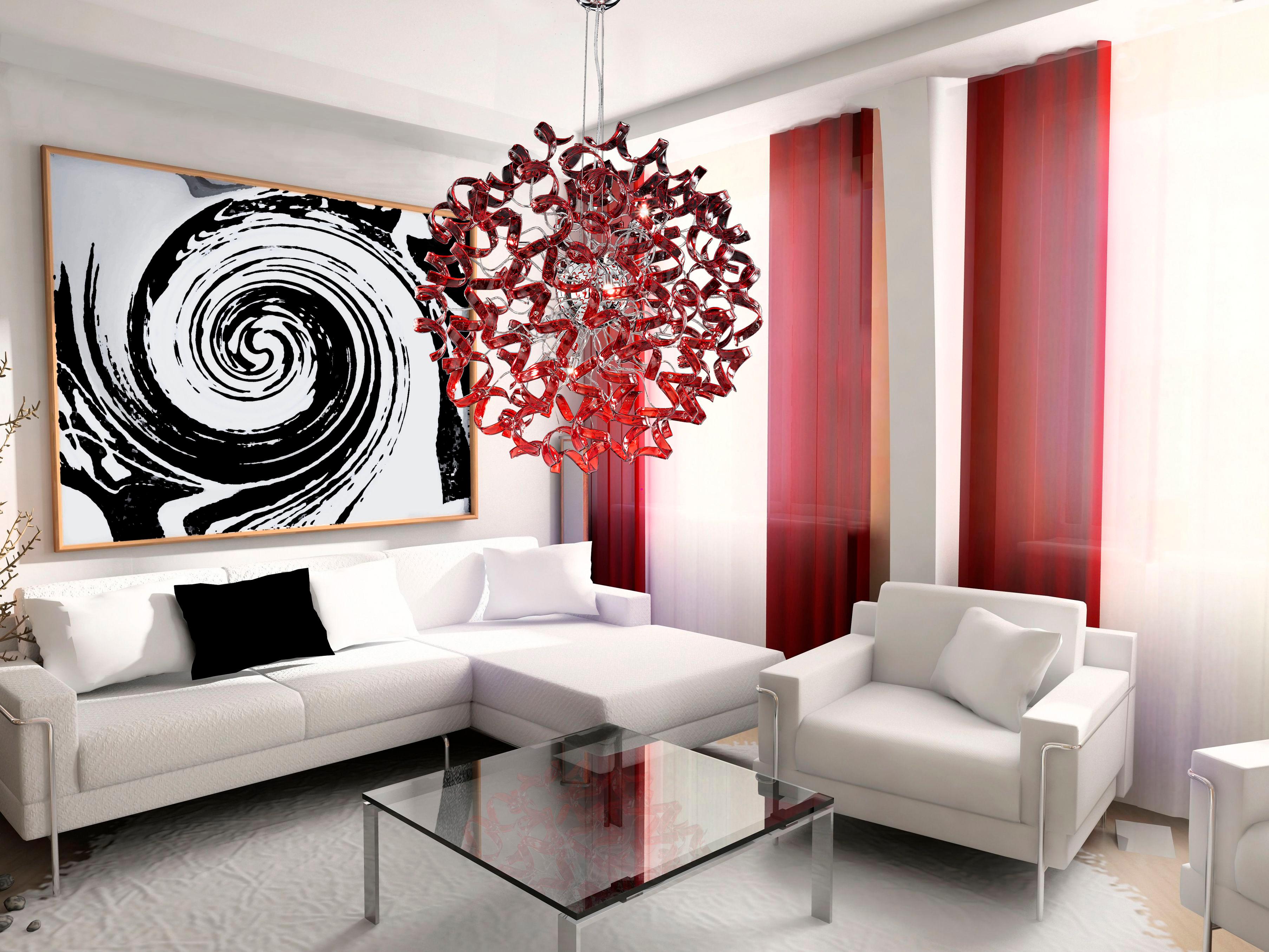 The imagination and the fantasy of Venetian style are interpreted by a free-form graceful ribbon. Flexible metal arms allow an ever-changing and sophisticated approach that allows endless variations of shapes, sizes and colors. The light is dressed