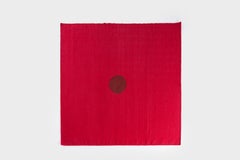 Astro-Teppich Kelim aus NZ-Wolle inspiriert von Feuer von Stefania Ruggiero