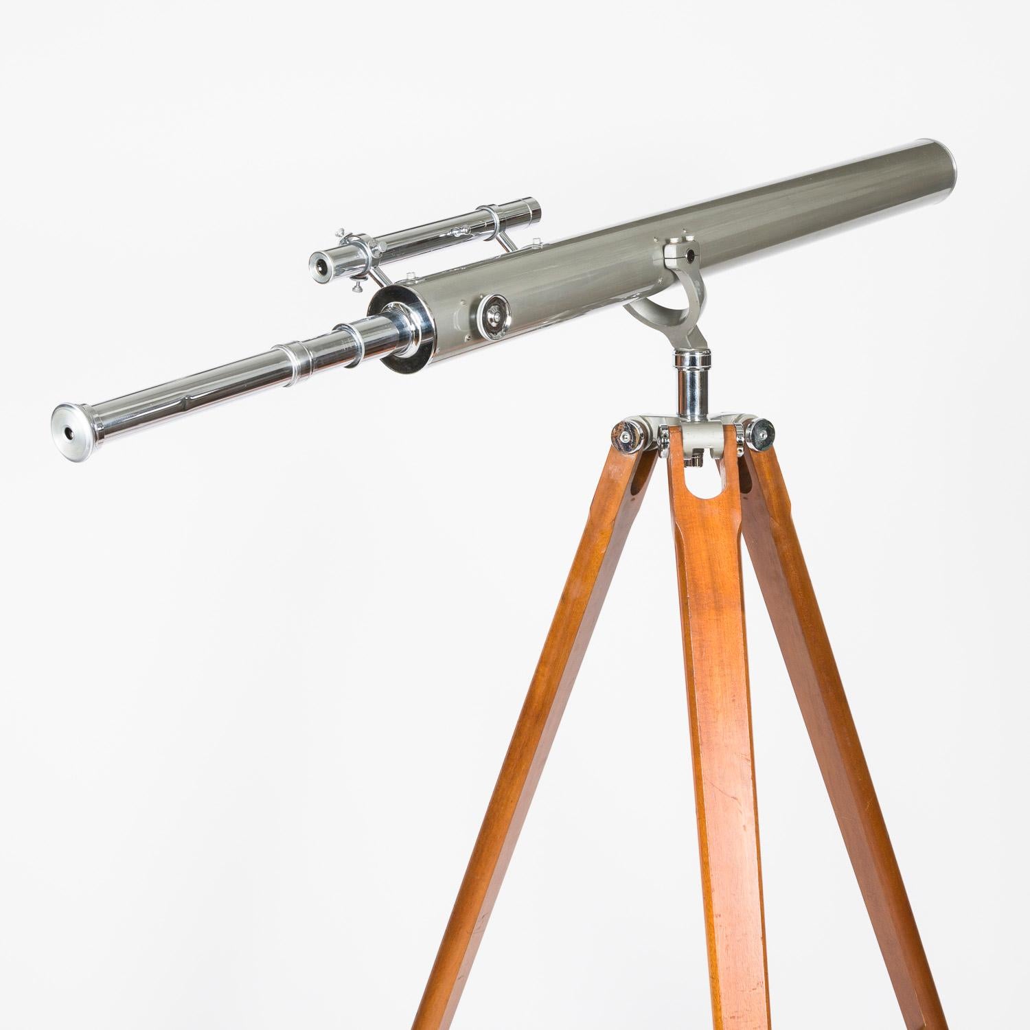 20th Century Astro tripod mounted telescope by Dollond of London For Sale