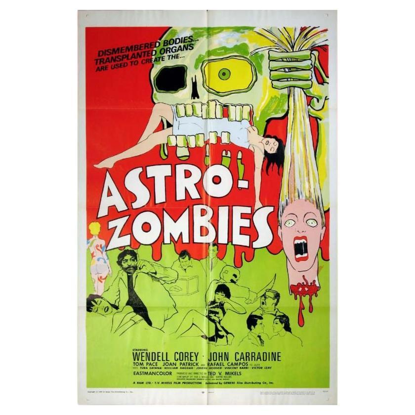 Astro-Zombies, Unframed Poster, 1968 For Sale