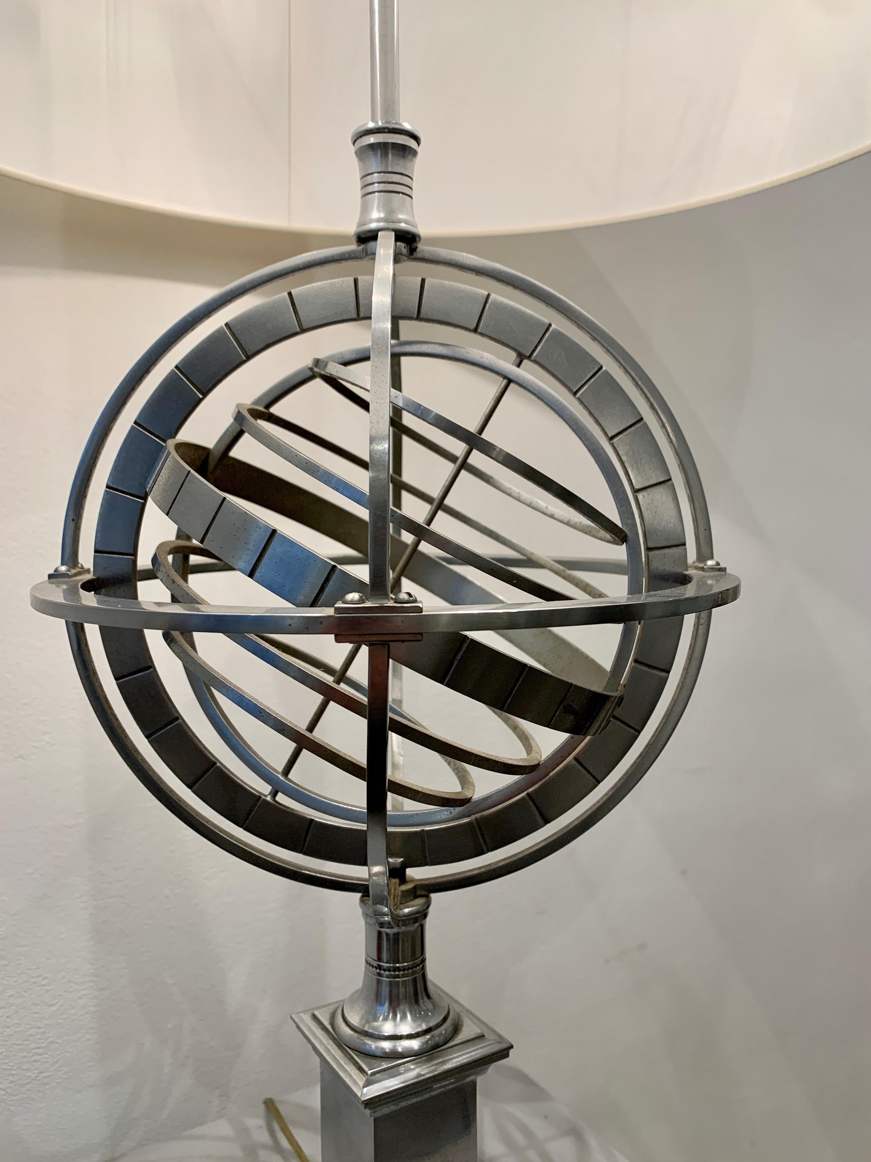 Astrolabe Lampe, France, 1970s In Good Condition In Brussels, BE