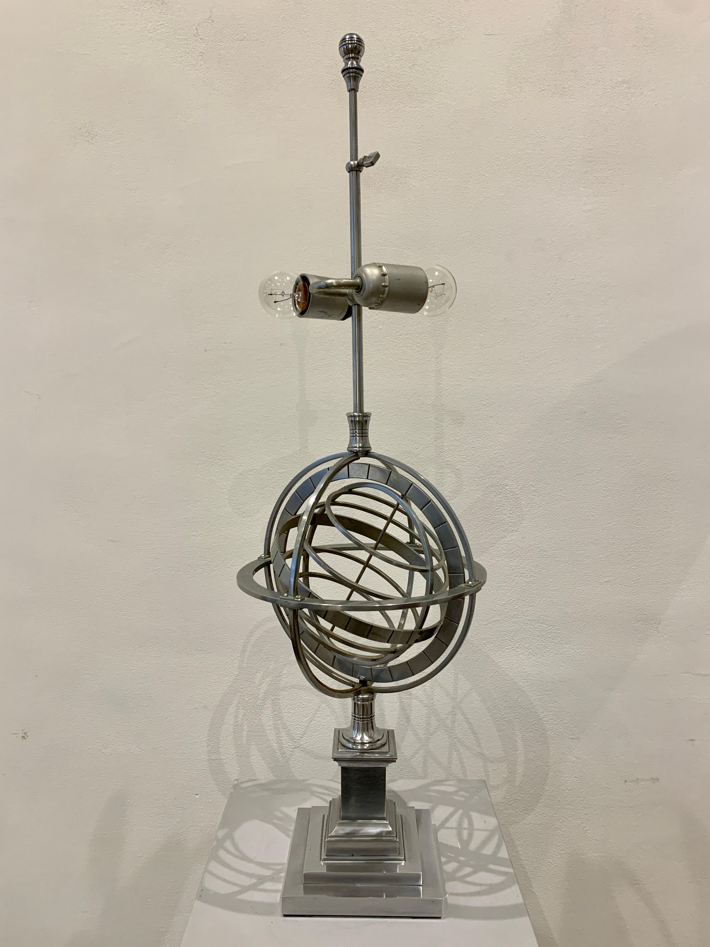 Astrolabe Lampe, France, 1970s 3