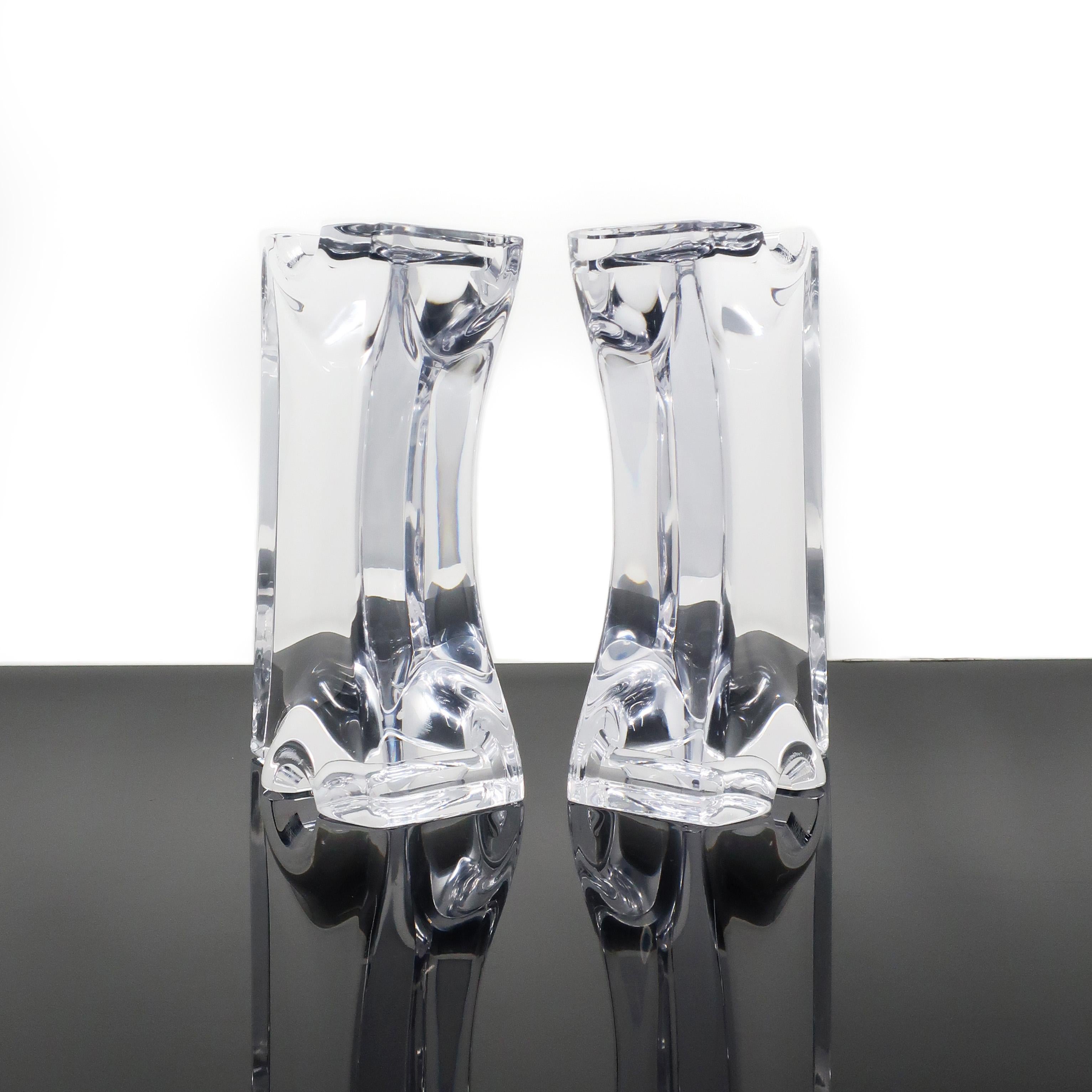 Astrolite Lucite Bookends by Ritts Co. of Los Angeles In Good Condition For Sale In Brooklyn, NY