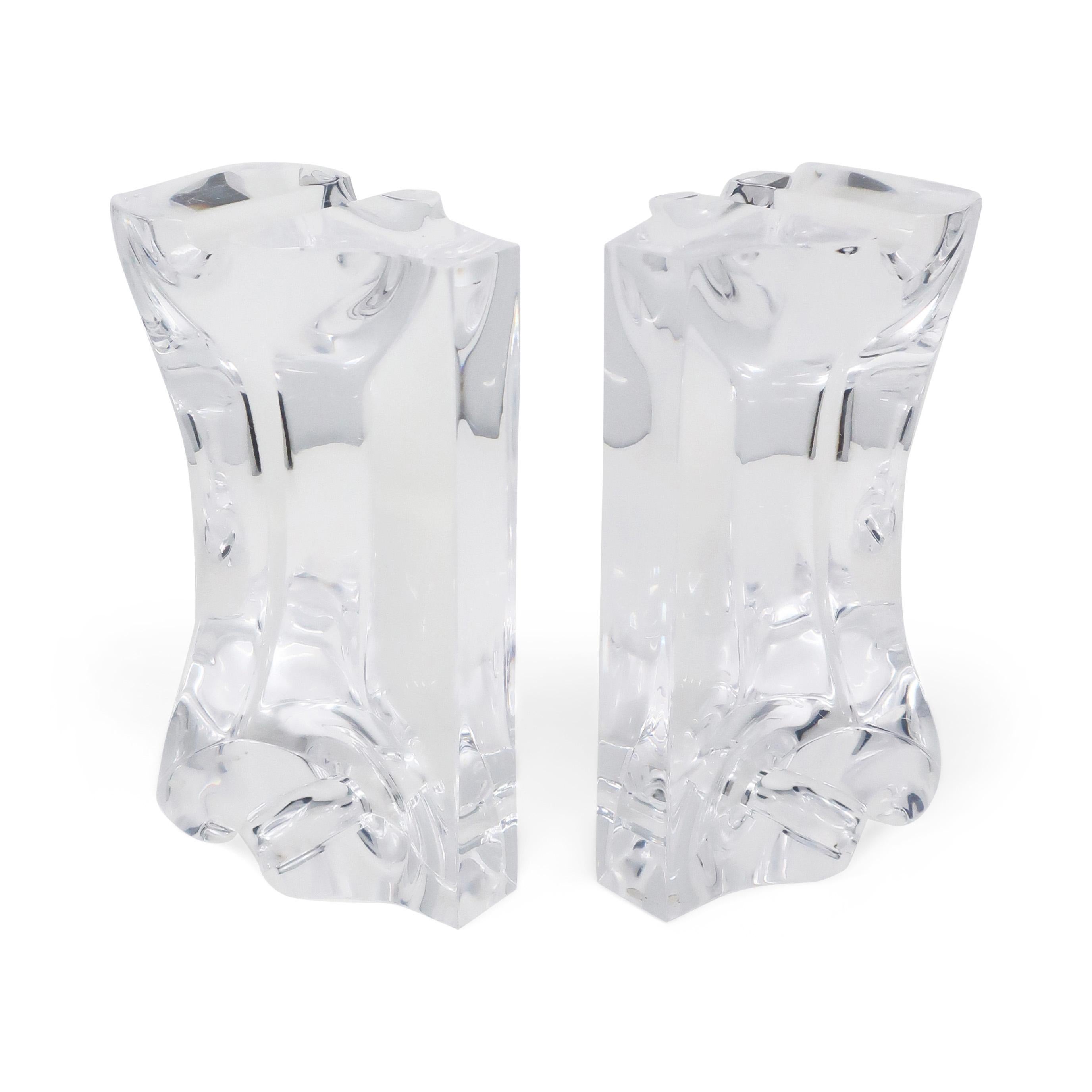 Astrolite Lucite Bookends by Ritts Co. of Los Angeles For Sale 3